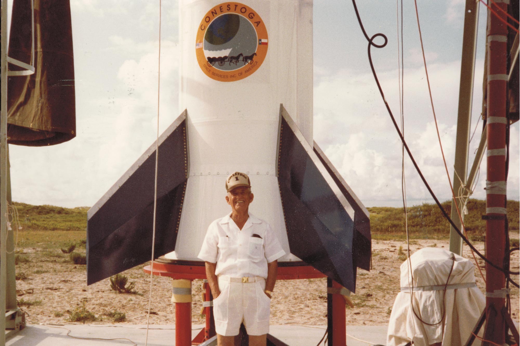 Toddie Lee Wynne Conestoga 1 Rocket